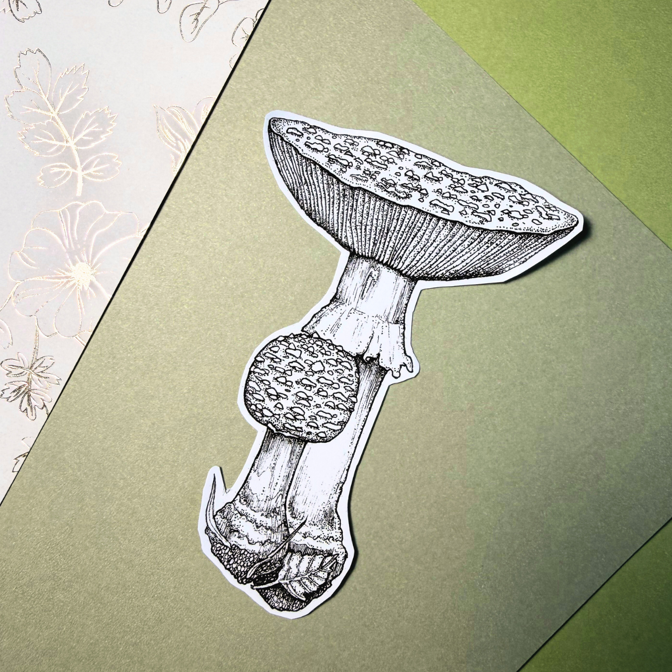 Mushroom Amanita Muscaria | Sticker