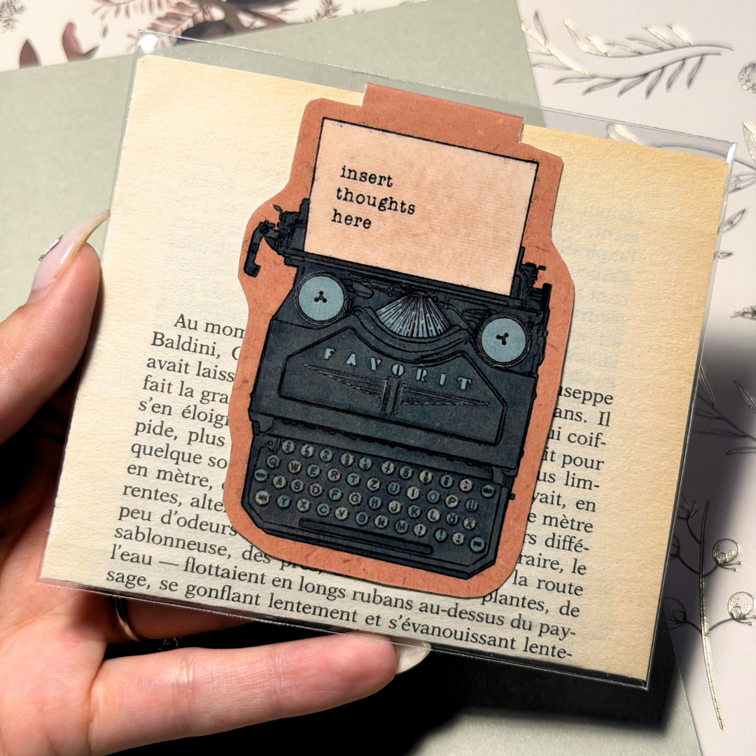 Typewriter | Magnetic Bookmark