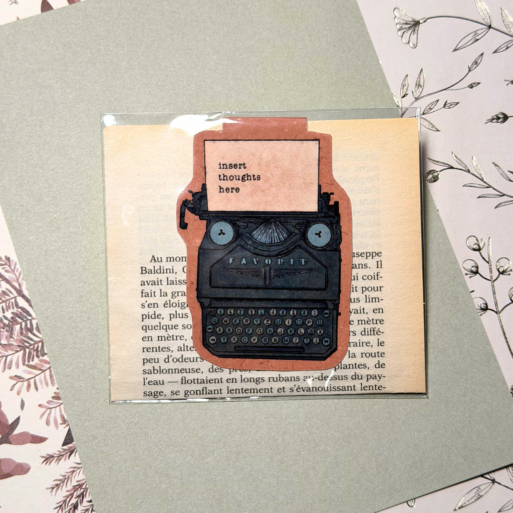 Typewriter | Magnetic Bookmark
