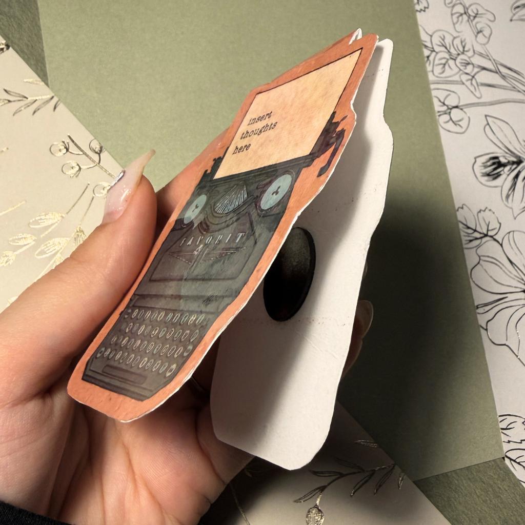 Typewriter | Magnetic Bookmark