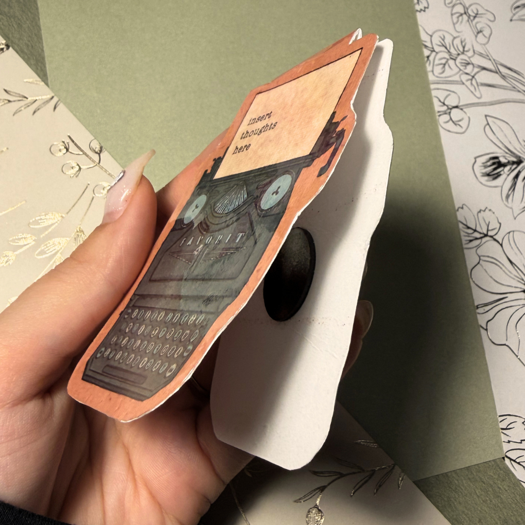 Typewriter | Magnetic Bookmark