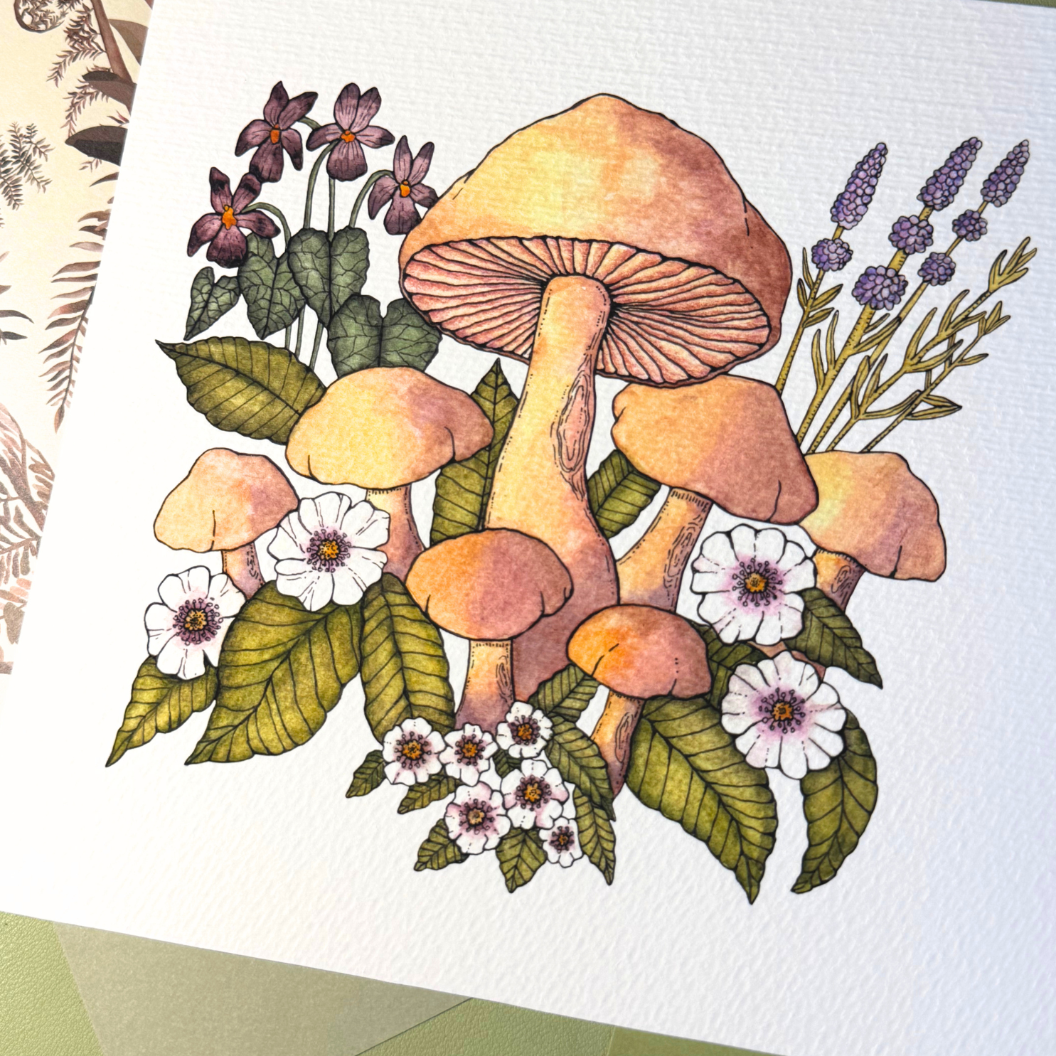 Mushroom Family | Print