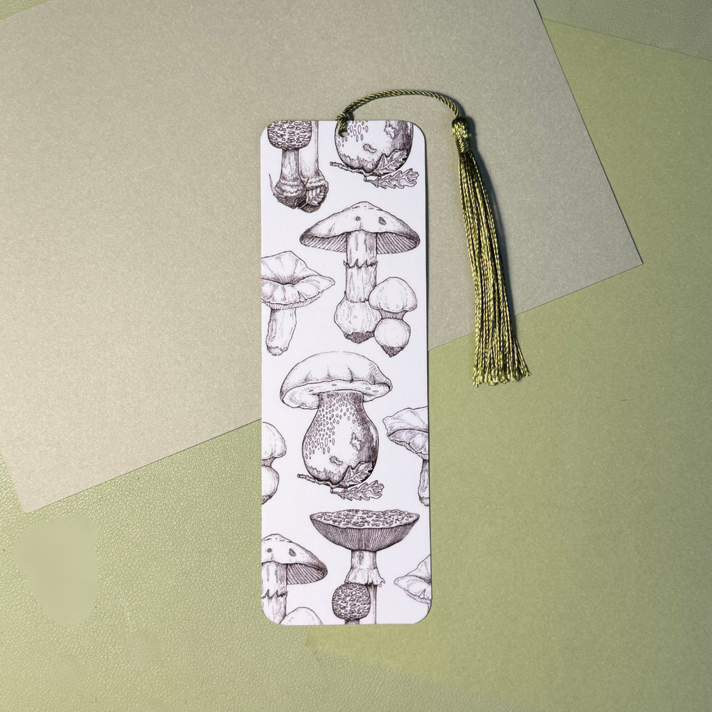 Mushroom Pattern | Bookmark