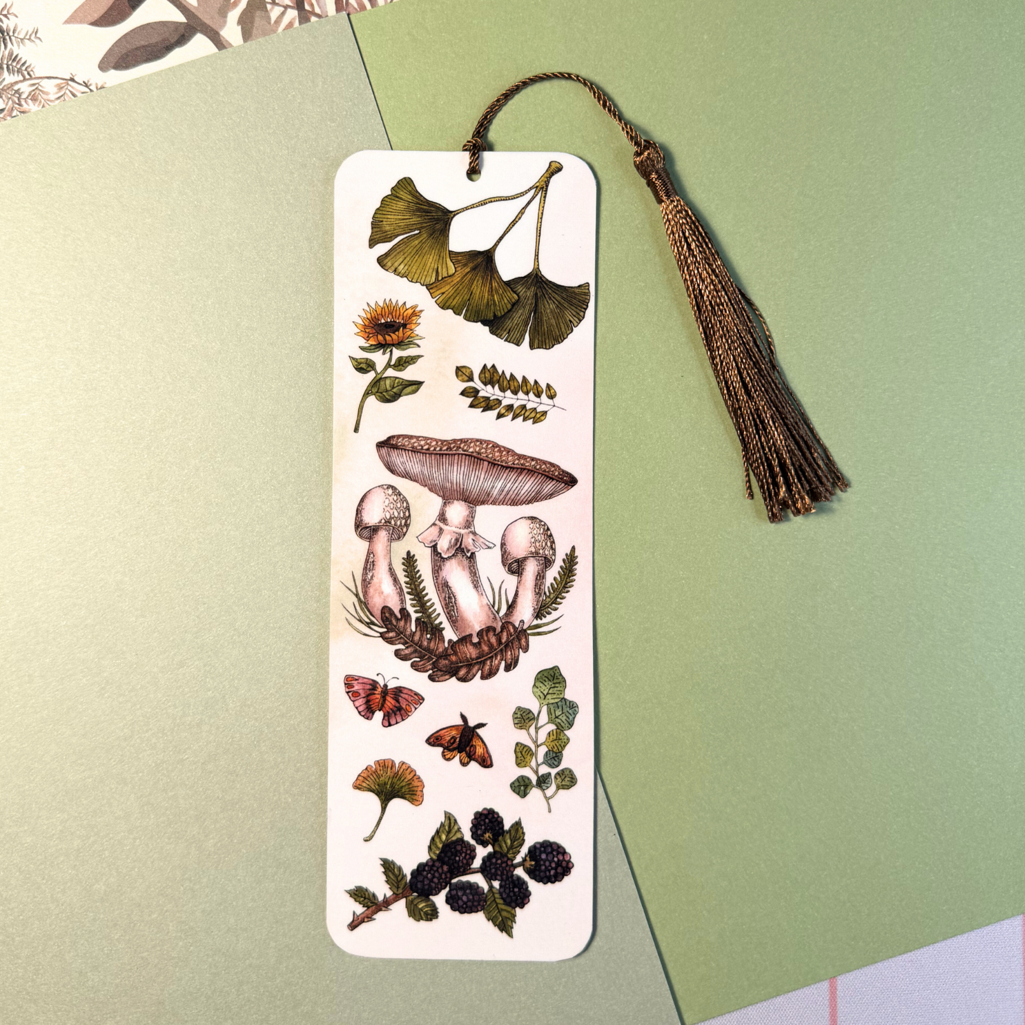 Mushroom Friends | Bookmark