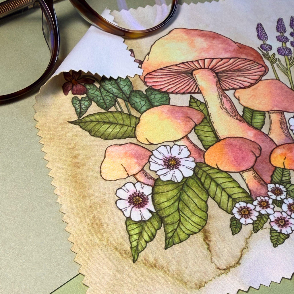 Mushroom Family | Cleaning Cloth