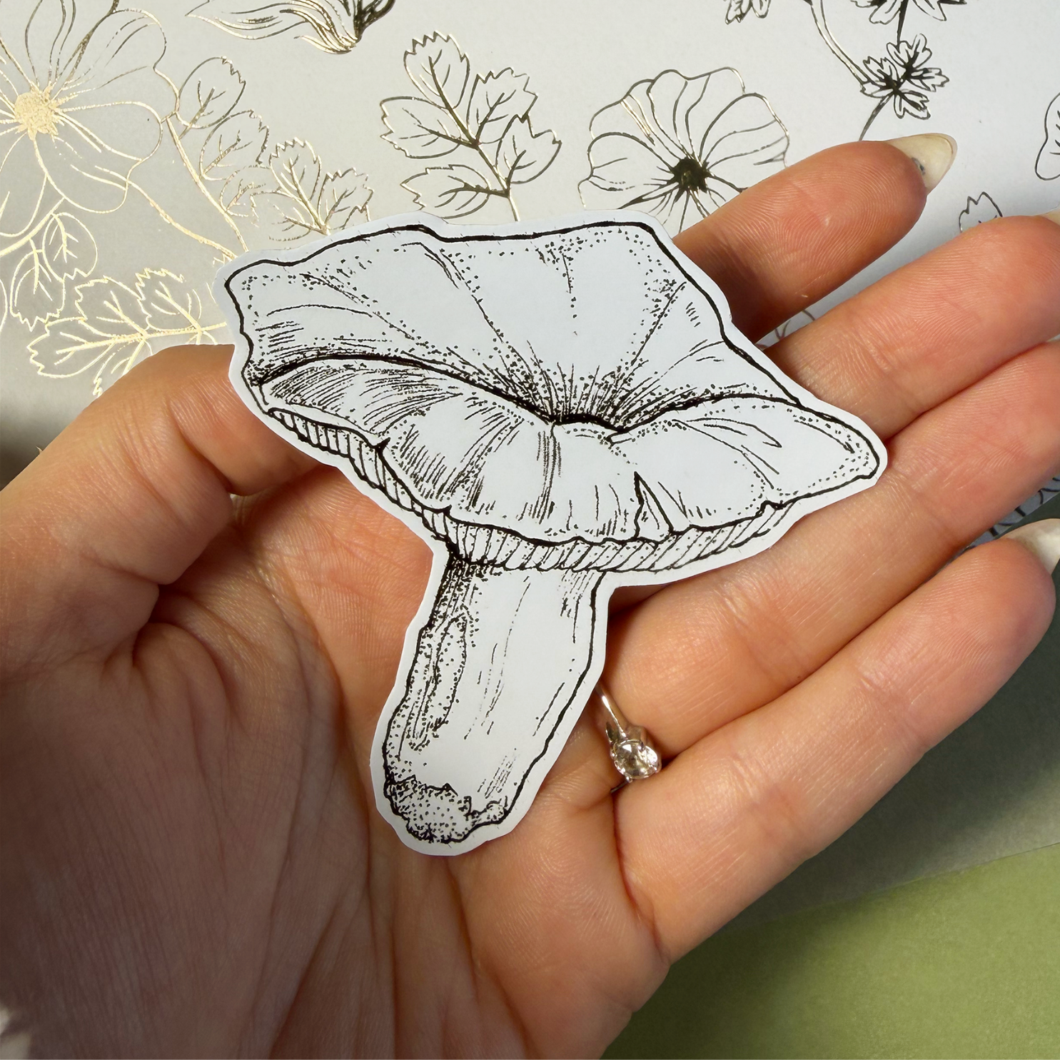 Mushroom Sticker | Russula