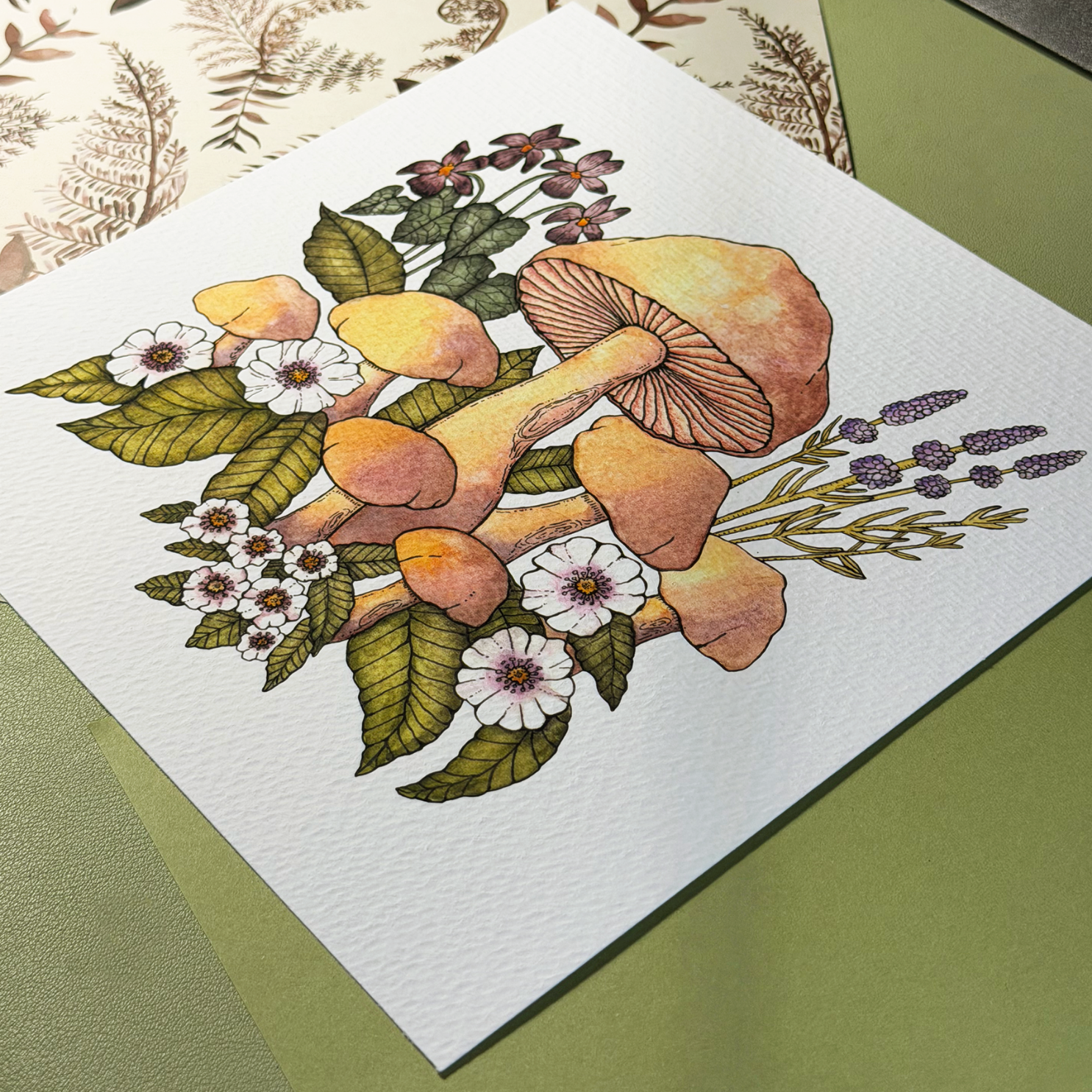 Mushroom Family | Print