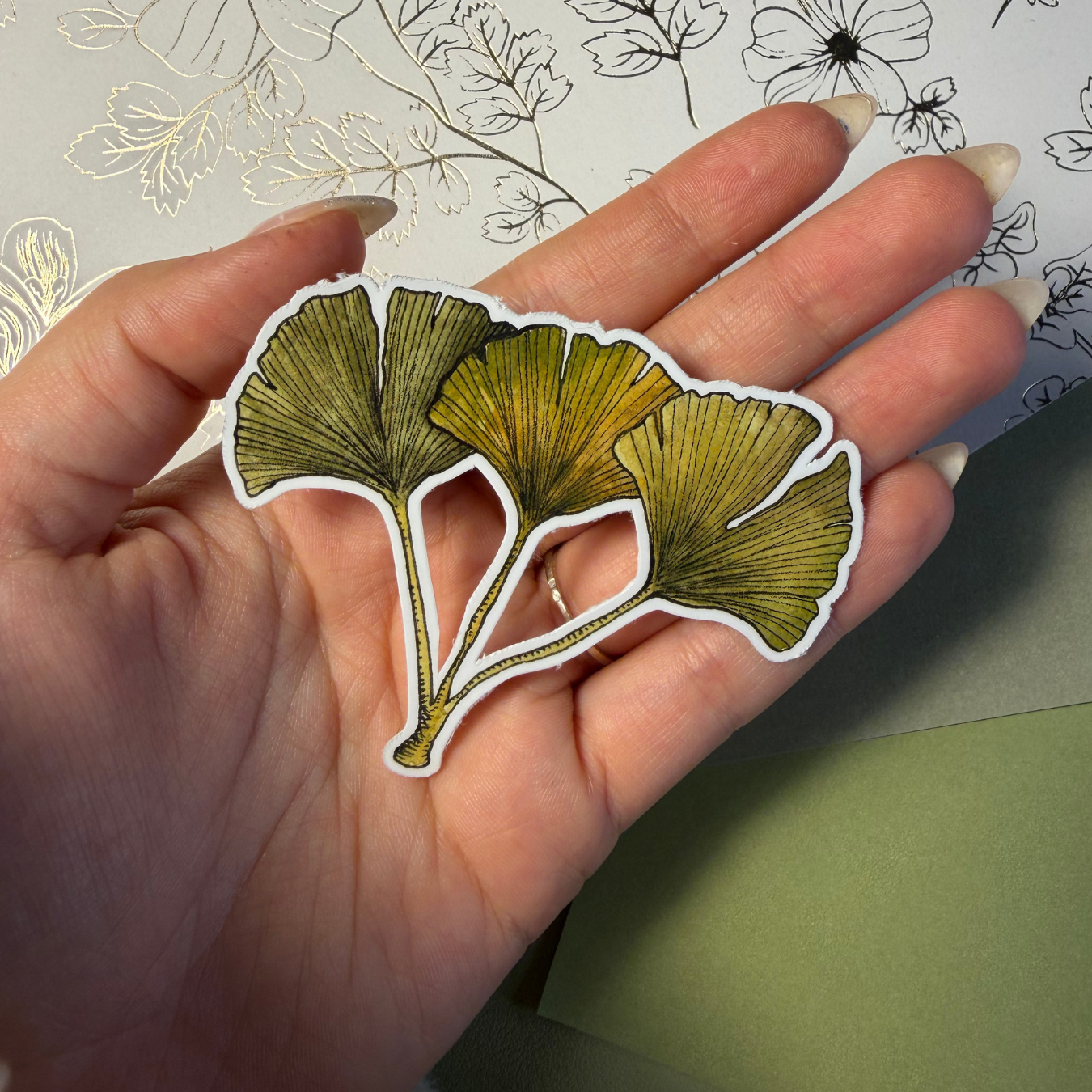 Ginkgo Leaf | Sticker