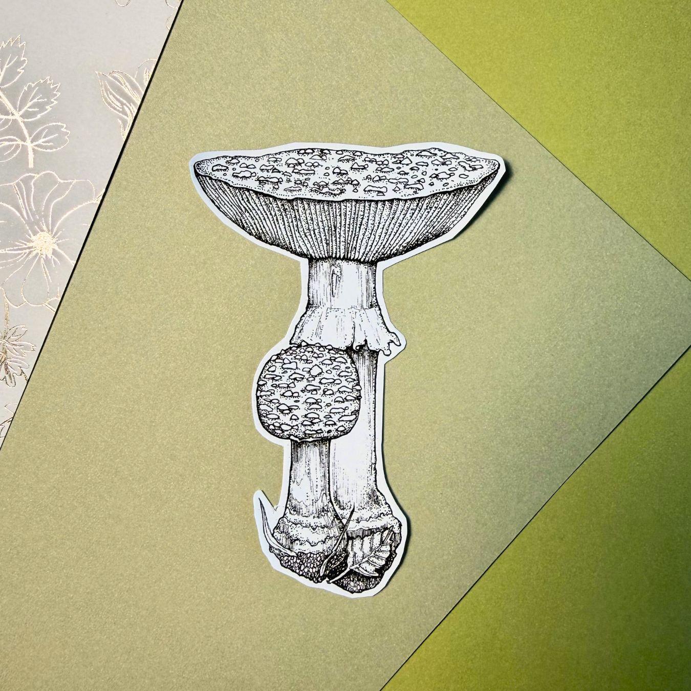 Mushroom Amanita Muscaria | Sticker