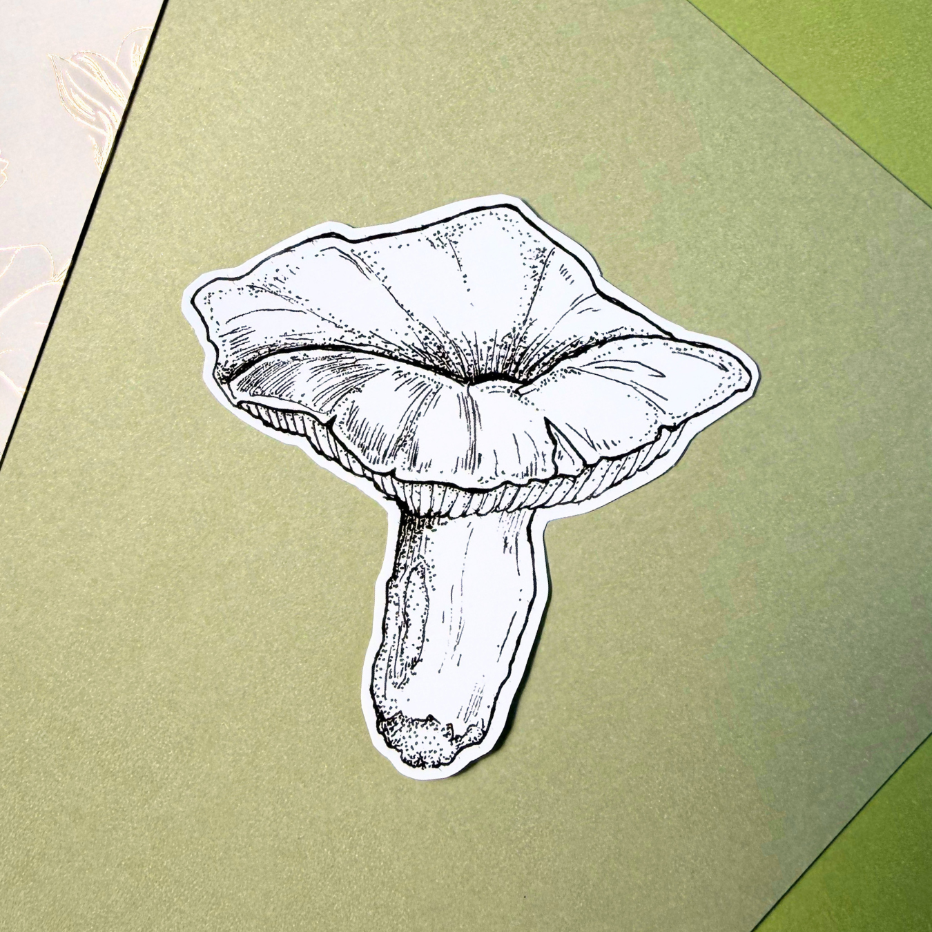 Mushroom Sticker | Russula