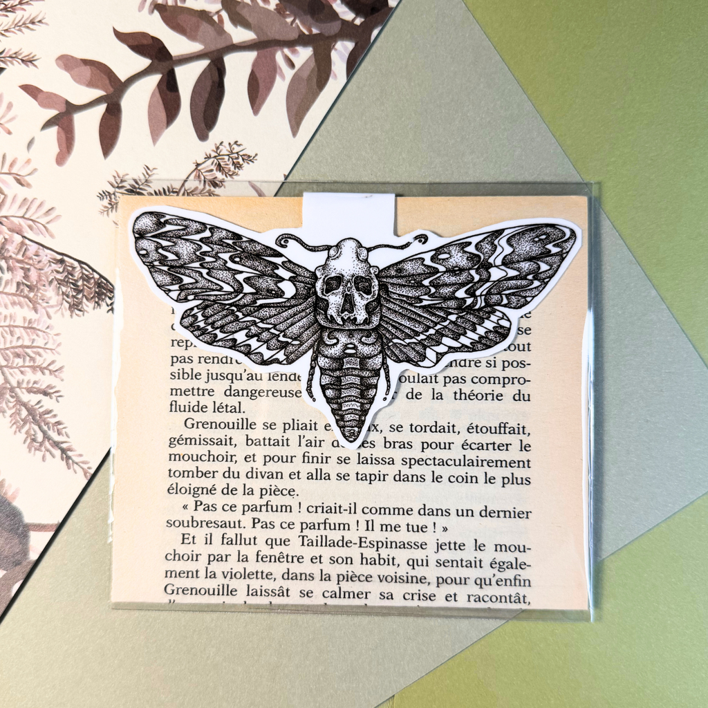 Moth | Magnetic Bookmark