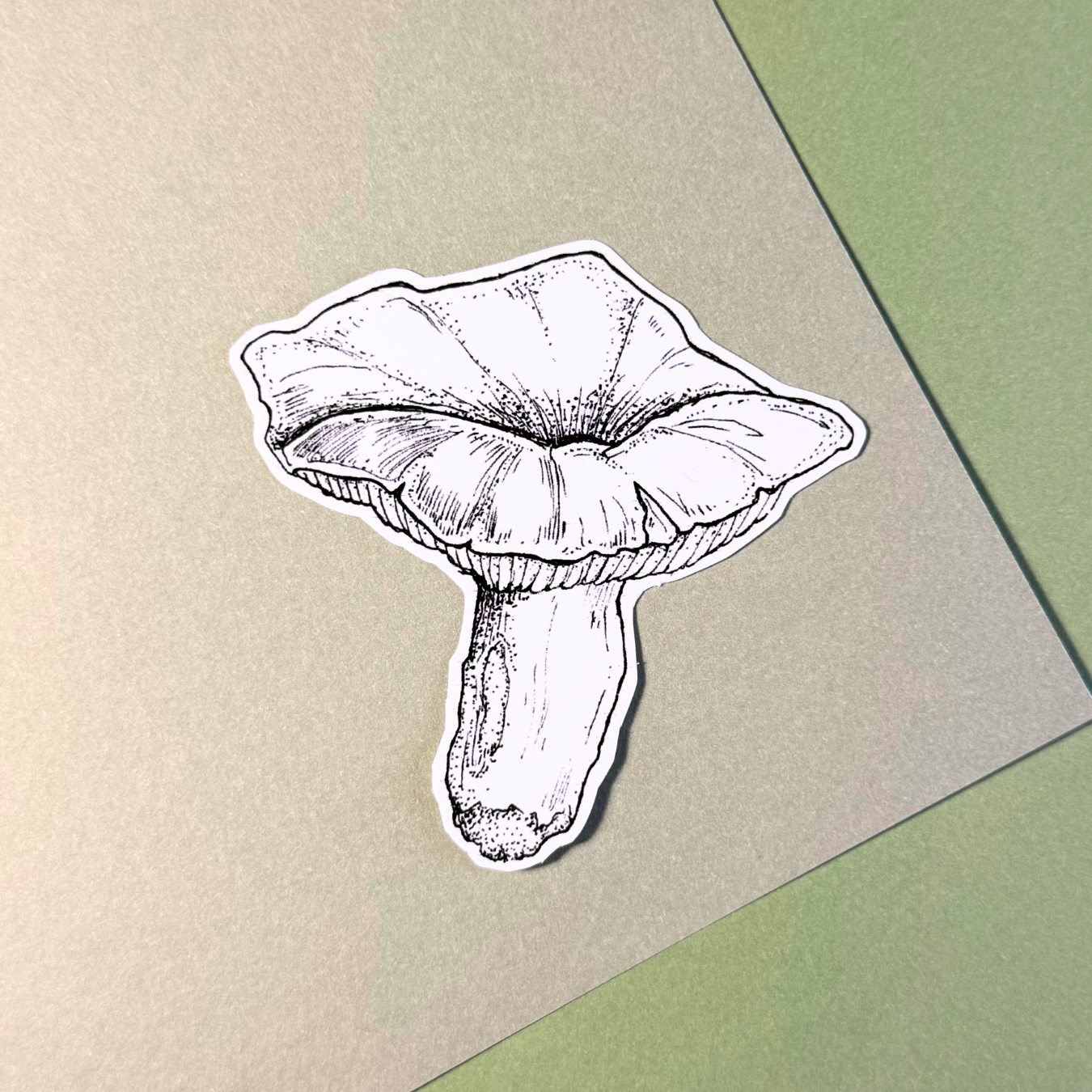 Mushroom Sticker | Russula