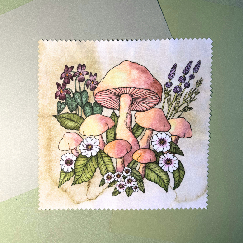 Mushroom Family | Cleaning Cloth