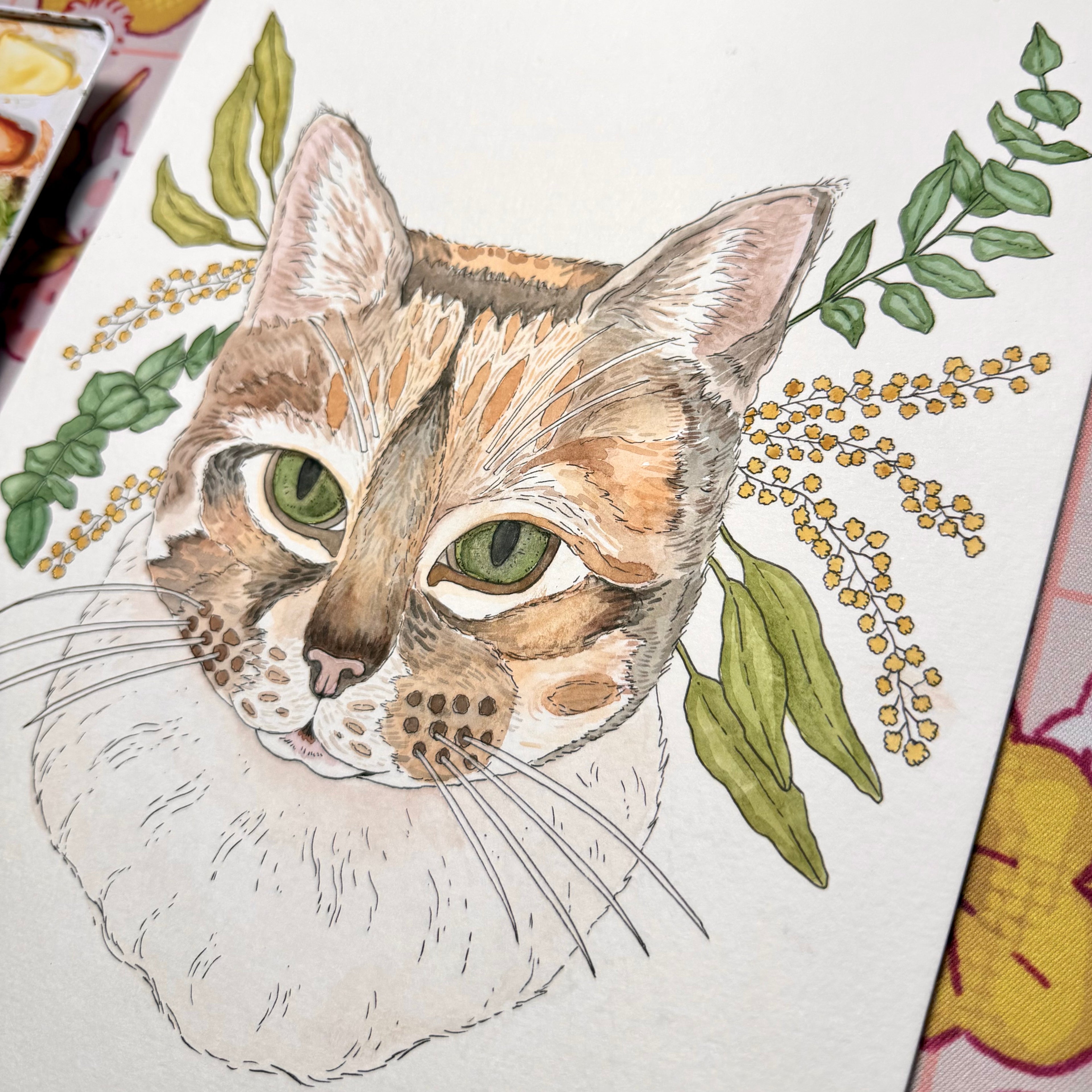 Pet Portrait | Original Watercolour Painting