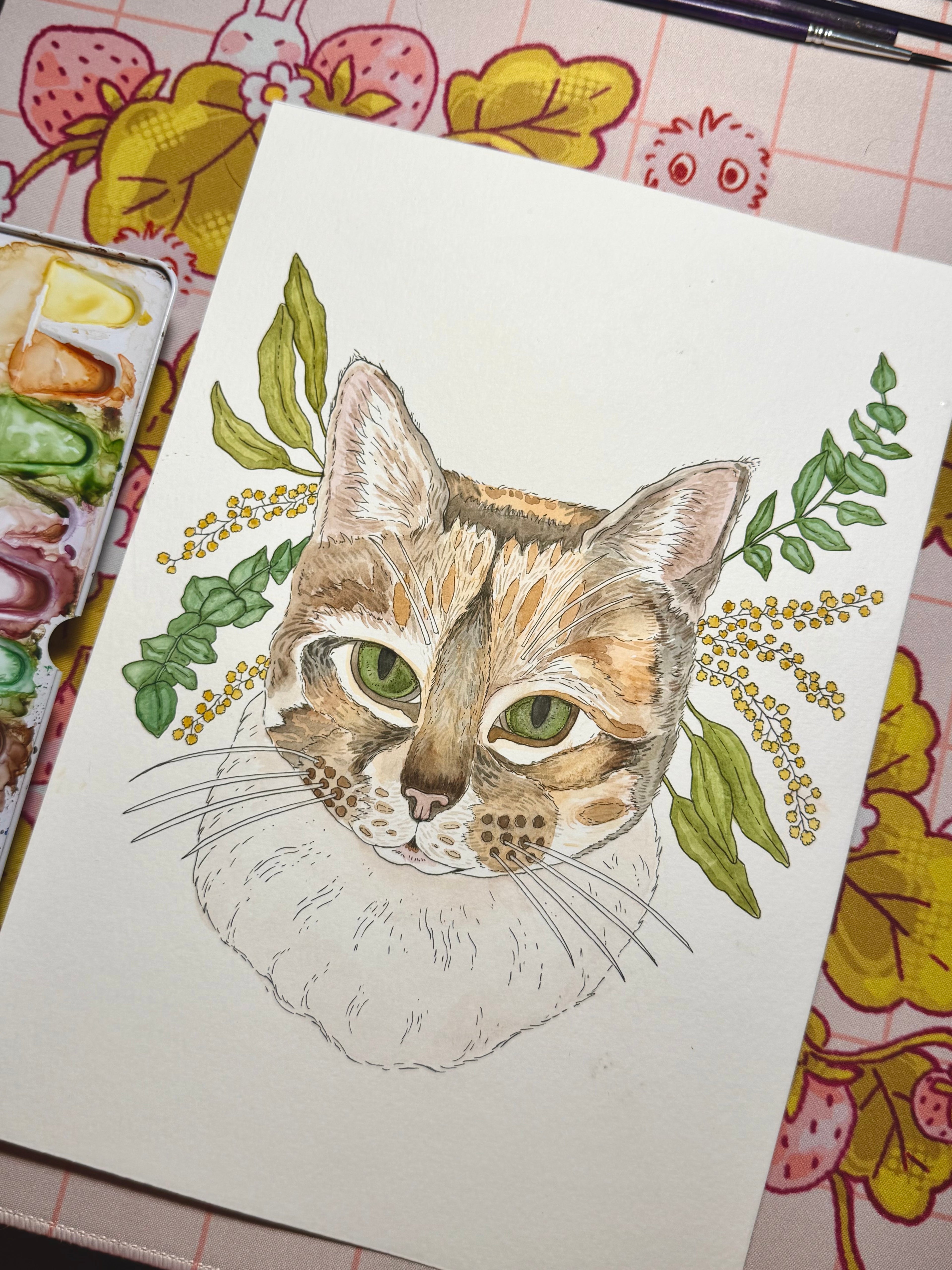 Pet Portrait | Original Watercolour Painting