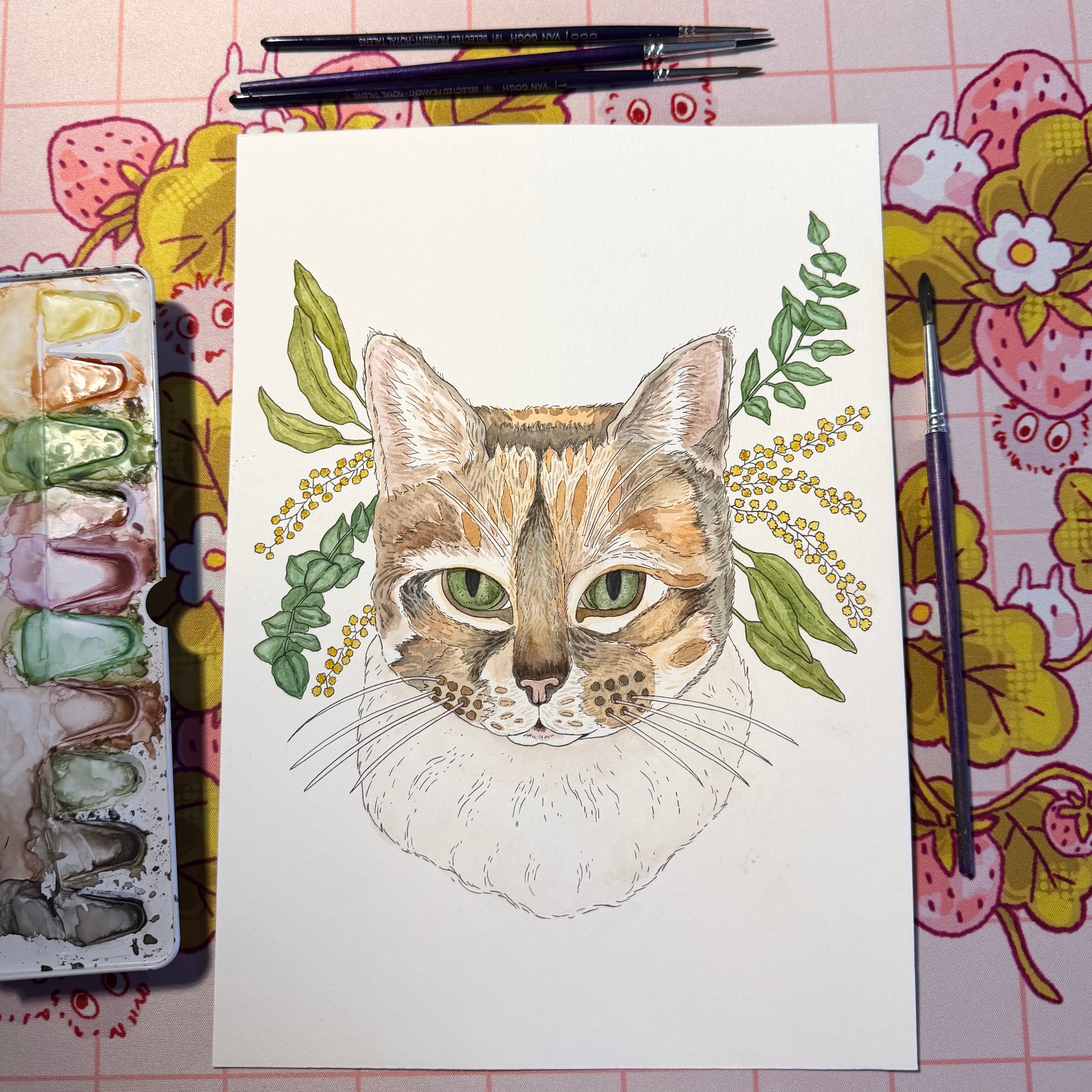 Pet Portrait | Original Watercolour Painting