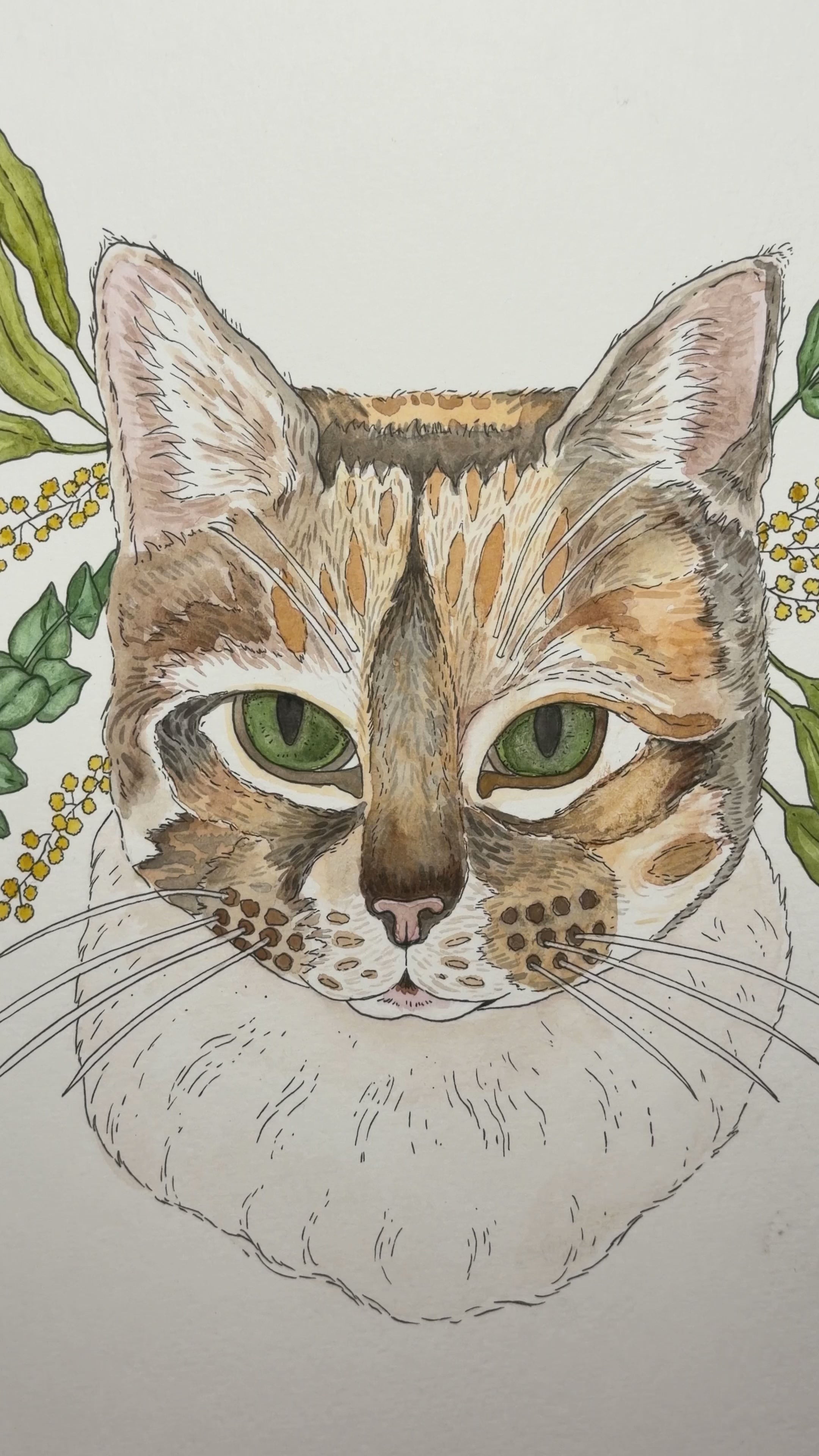 Pet Portrait | Original Watercolour Painting